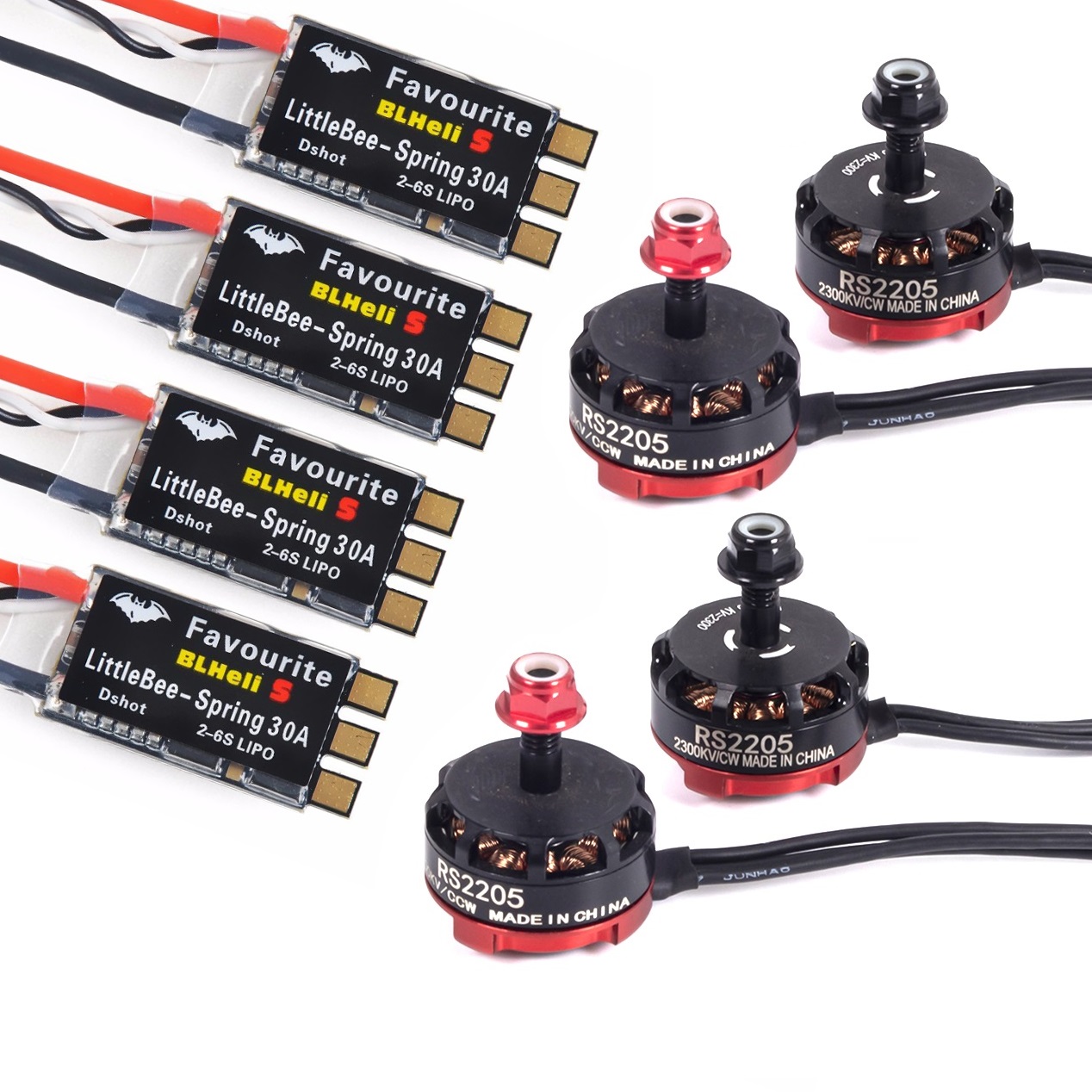 RC RS2205 2205 2300KV CW CCW M - Drone Racing Esc reseña y precio